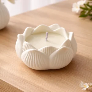 Vela artesanal Flor de Loto
